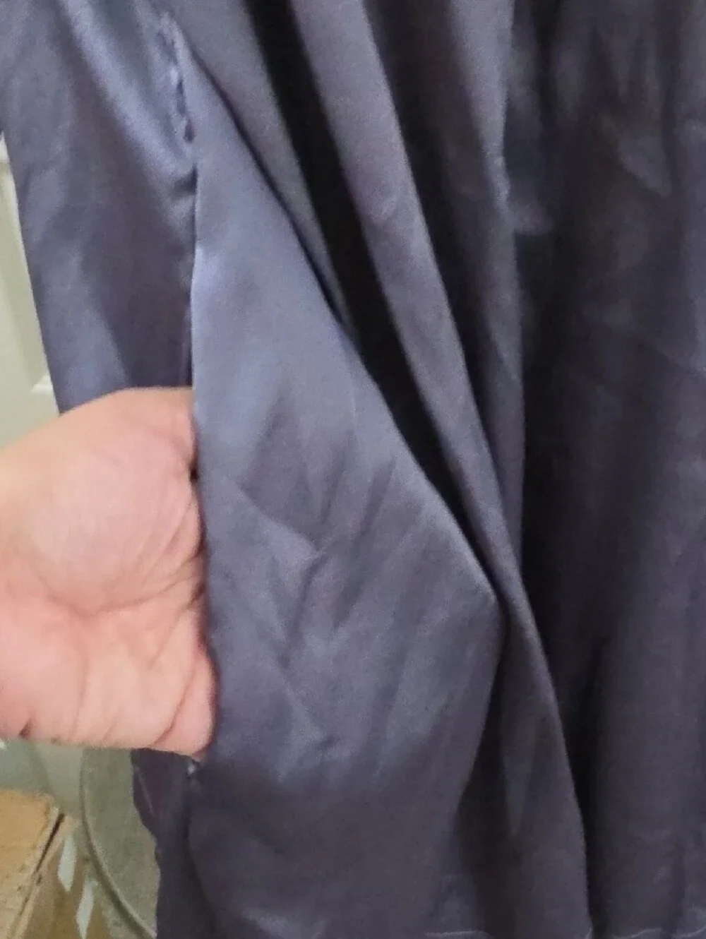 Victoria’s Secret | Periwinkle Purple Satin Kimono Robe - Size S/M